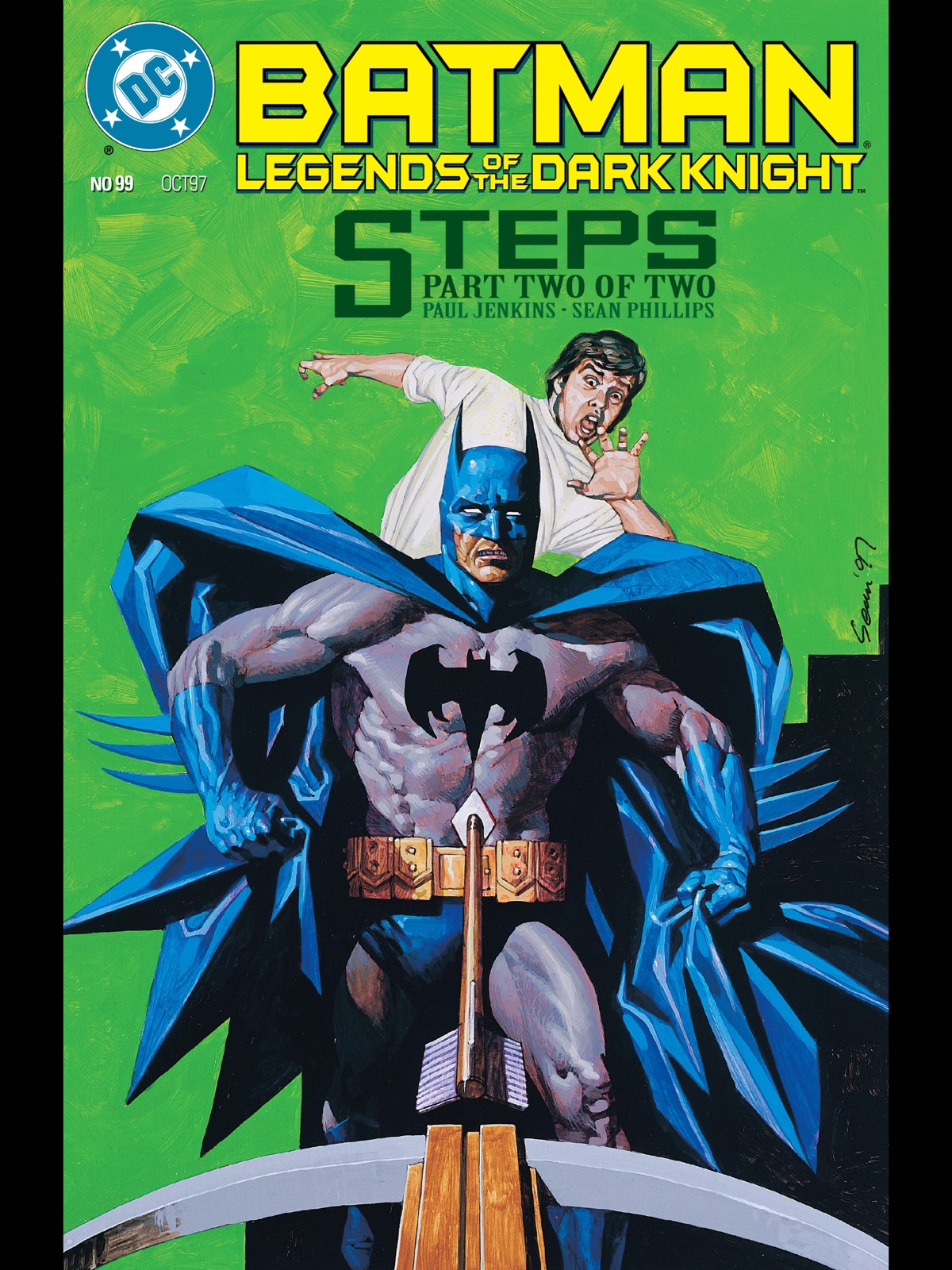 Sean Phillips: Cover to Legends of the Dark Knight #99