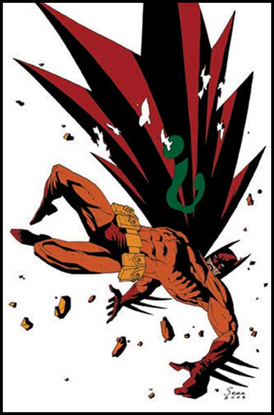 Sean Phillips: Cover to Batman Legends of the Dark Knight #187