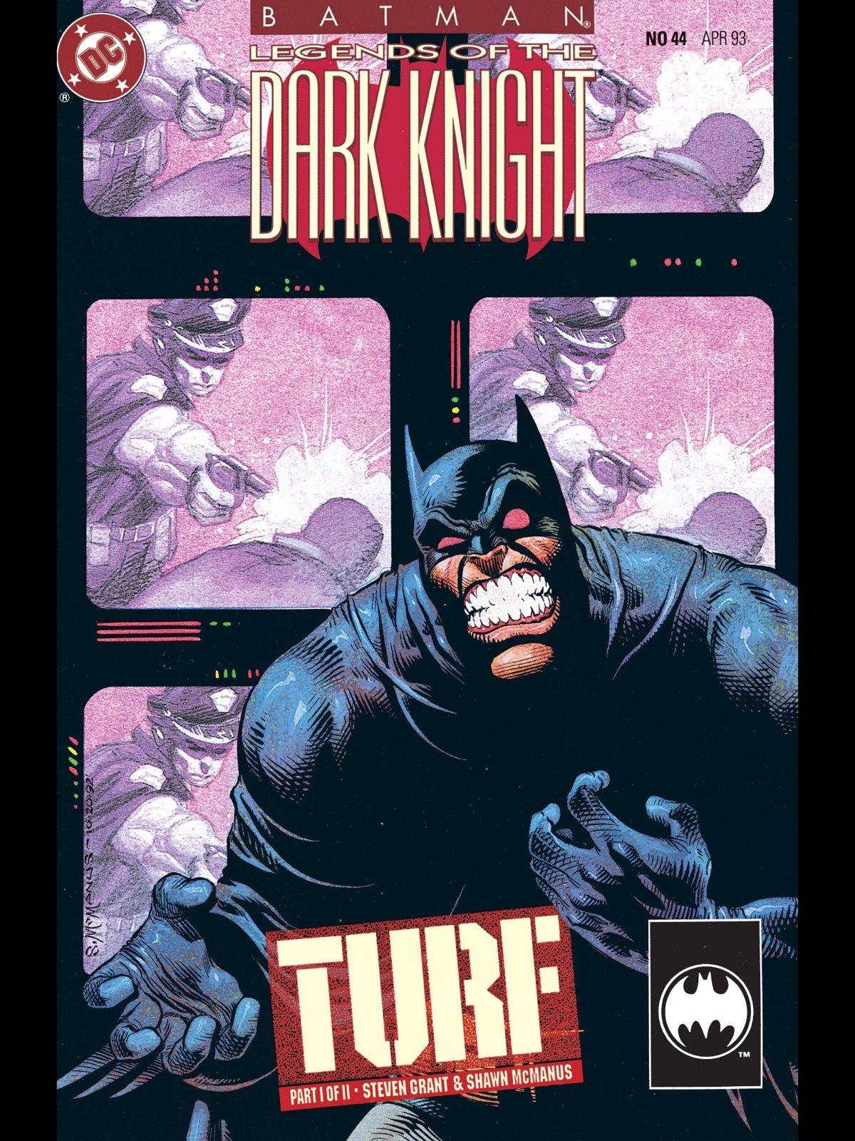 Shawn McManus: Cover to Legends of the Dark Knight #44