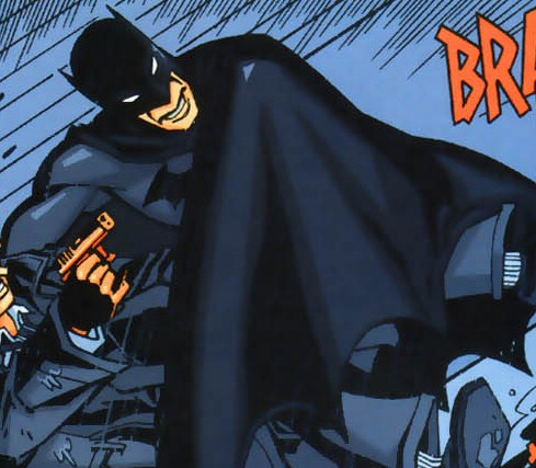 Shawn Martinbrough: Batman Disarms a Gunman