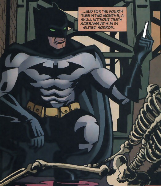 Shawn Martinbrough: Batman Examines a Skeleton