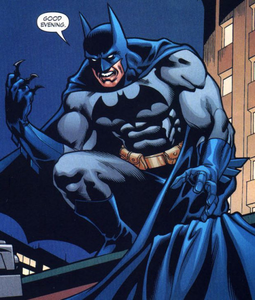 Steve Scott: Batman Greets the Night from a Rooftop