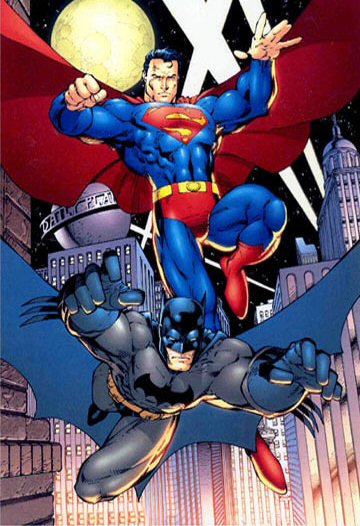 Jim Lee: Batman and Superman Team Up