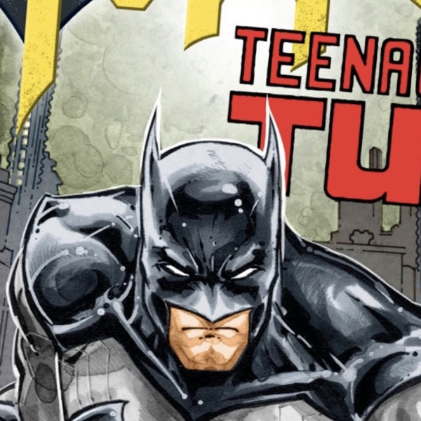 Freddie E. Williams II: Cover to Batman/Teenage Mutant Ninja Turtles #1