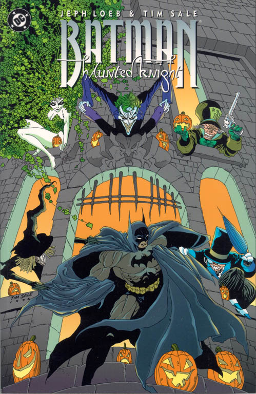 Tim Sale: Cover to Batman Haunted Knight