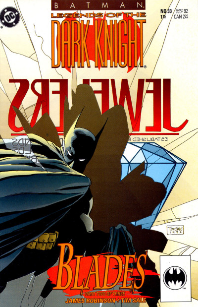 Tim Sale: Cover to Batman Legends of the Dark Knight #33