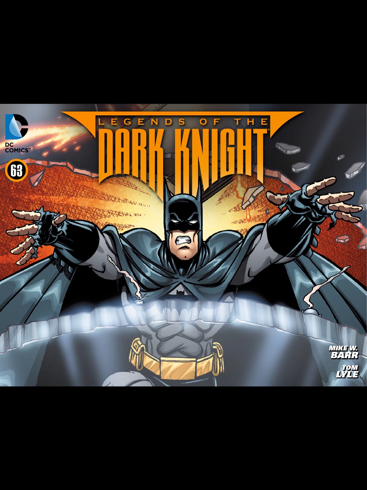Tom Lyle: Cover to Legends of the Dark Knight #63