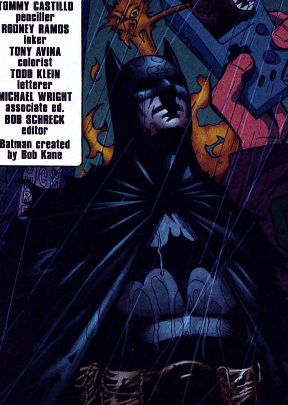 Tommy Castillo: Batman in the rain