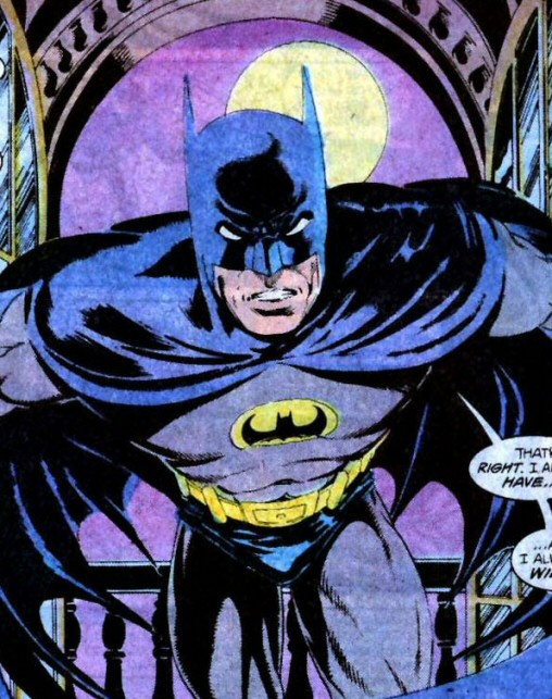 Val Semeiks: Batman Leaps Before a Full Moon
